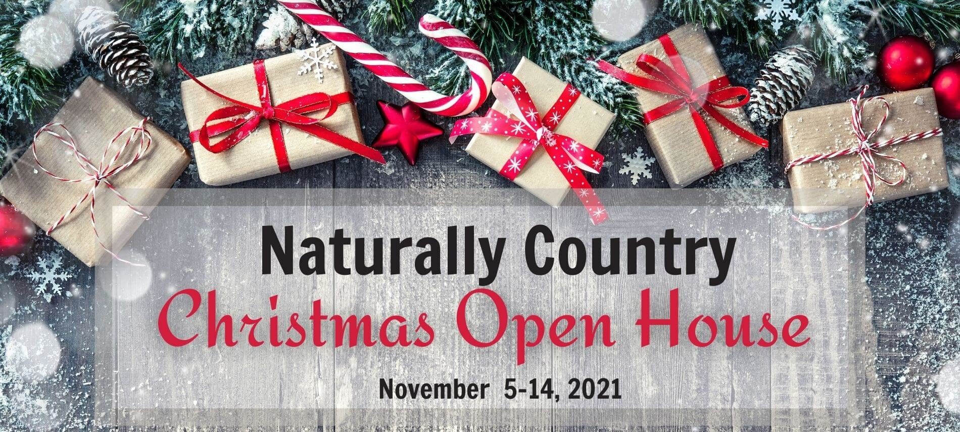 Naturally Country Chirstmas Open House
