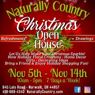 Naturally Country Chirstmas Open House